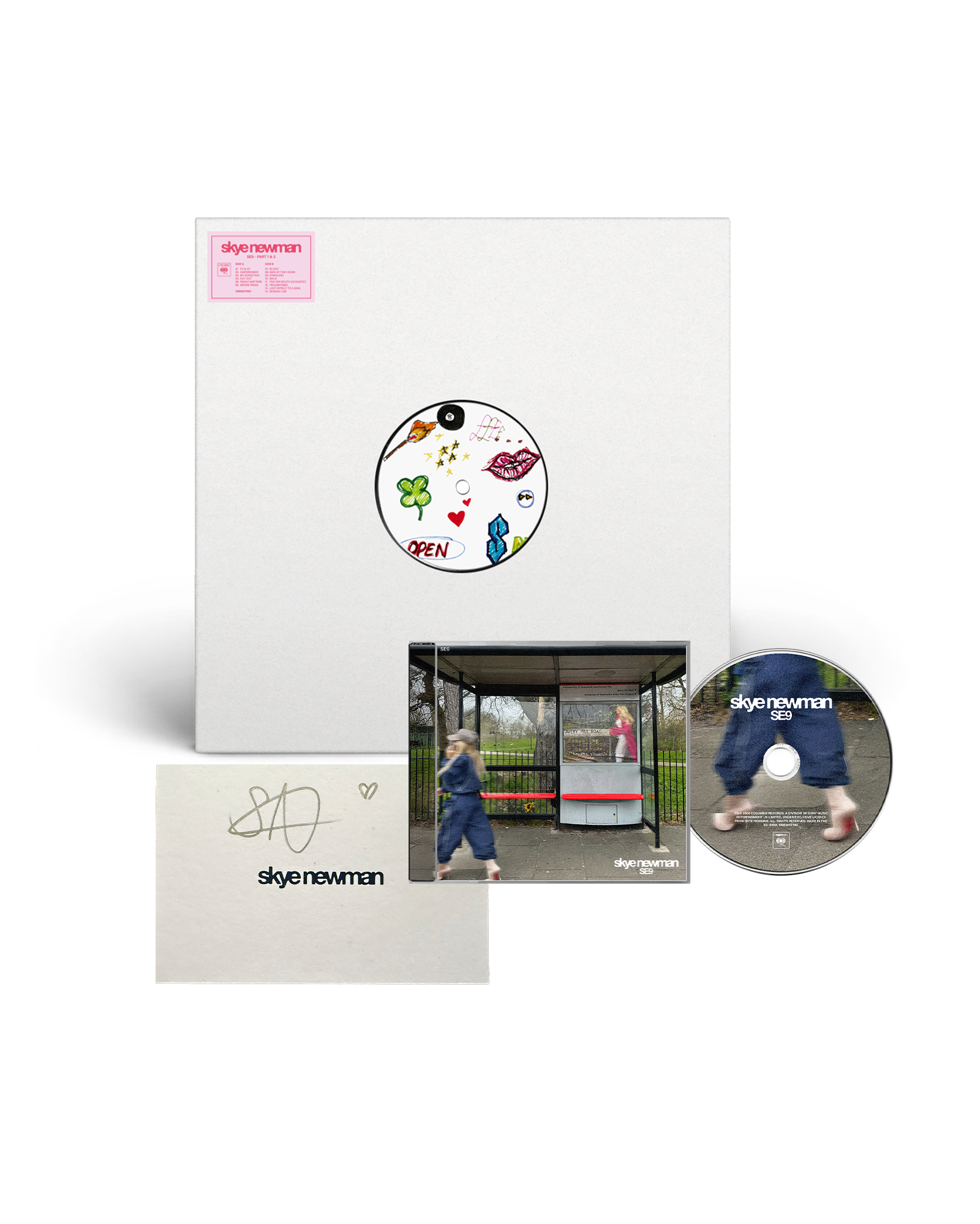SE9 Part 1 & 2 | Vinyl & CD Bundle + Signed Art Card | Skye Newman