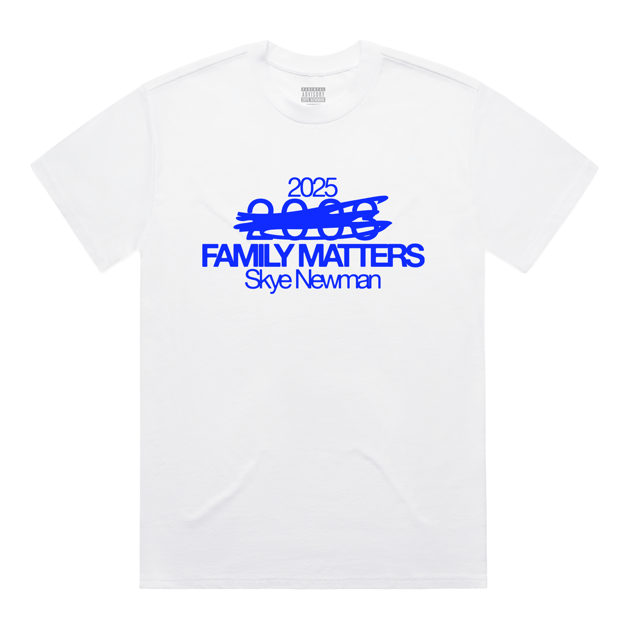 Family Matters Sneaker Print | White T-Shirt
